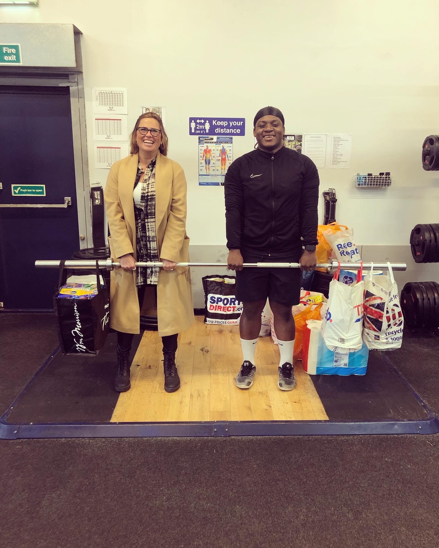 Northallerton gym lifts to help local FoodShare scheme News